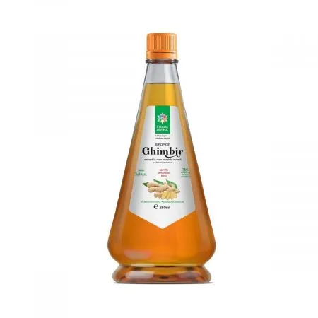 Sirop de Ghimbir, 250 ml, Steaua Divina