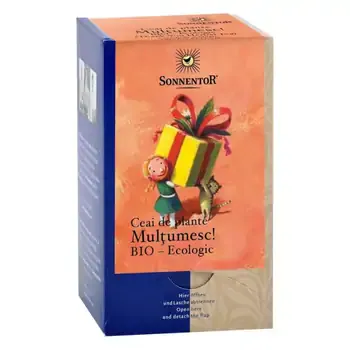Sonnentor ceai BIO Multumesc x 18 plicuri
