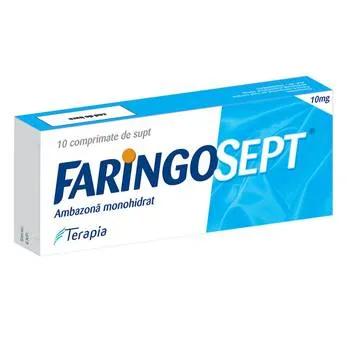 Faringosept 10mg, 10 comprimate, Terapia