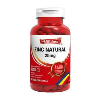 Zinc Natural, 60 capsule, AdNatura