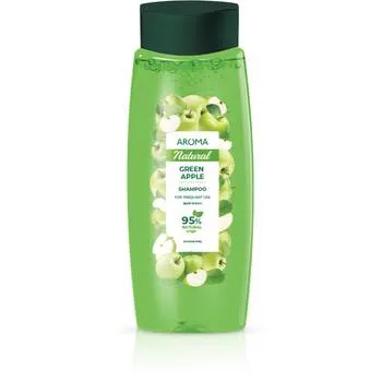 Sampon pentru uz frecvent cu aroma de mar verde Natural, 400ml, Aroma