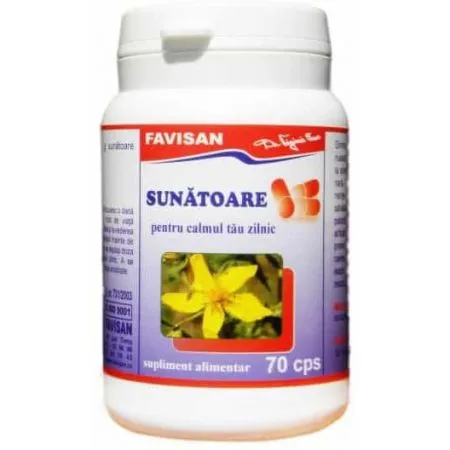 Sunatoare, 70 capsule, Favisan