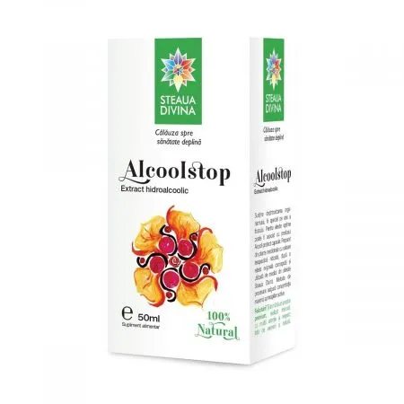 Tinctura Alcoolstop, 50 ml, Steaua Divina