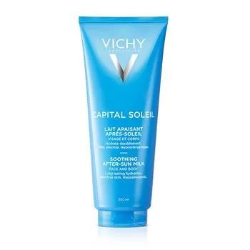 Lapte-gel hidratant dupa plaja Capital Soleil, 300ml, Vichy