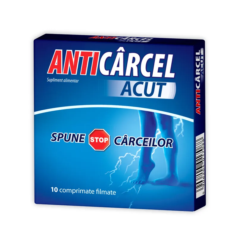 Anticarcel  Acut, 10 comprimate, Zdrovit