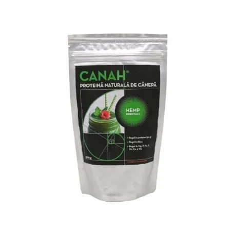 CANAH Pudra proteica de canepa, 300g