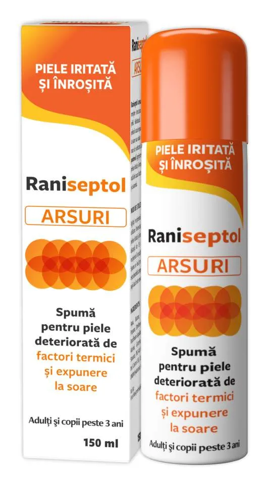 ZDROVIT RANISEPTOL ARSURI SPUMA 150ML