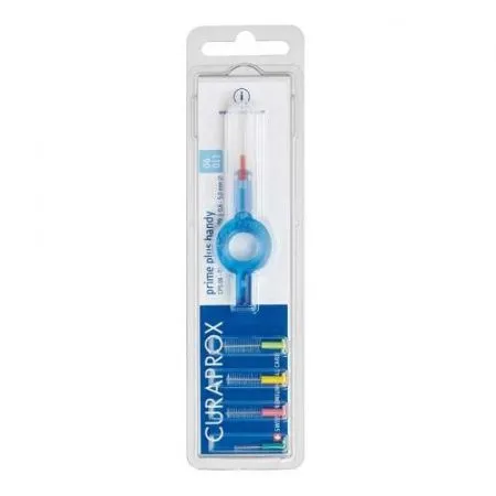 Periute interdentare Prime Plus Handy nr. 06-011, 0.6-5.0 mm, Curaprox