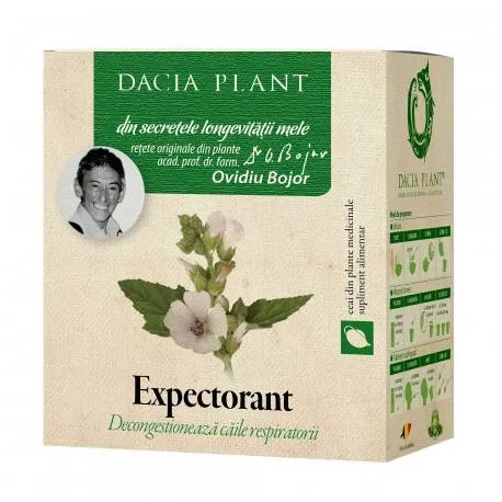 Dacia Plant Expectorant ceai, 50 g