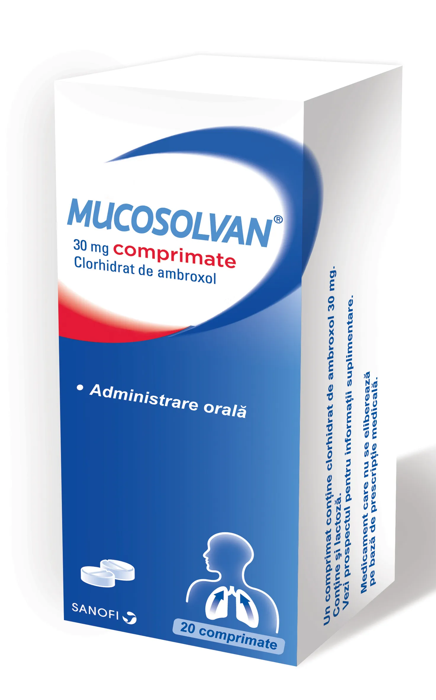 Mucosolvan 30mg, 20 comprimate, Boehringer Ingelheim