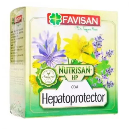 Ceai hepatoprotector Nutrisan HP, 50 g, Favisan