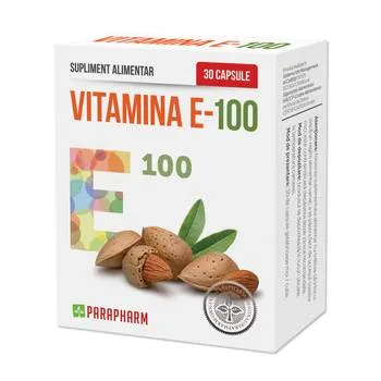 Vitamina E-100, 30 capsule, Parapharm