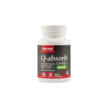 Q-absorb CO-Q10 100mg Jarrow Formulas, 30 capsule, Secom