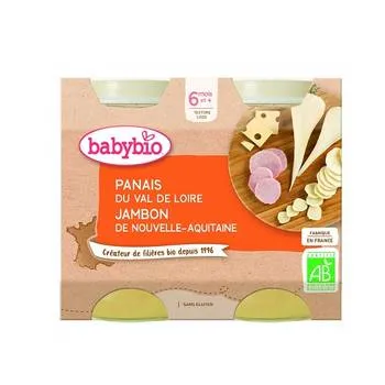 Piure din pastarnac si jambon de Correze, 2 x 200g, BabyBio