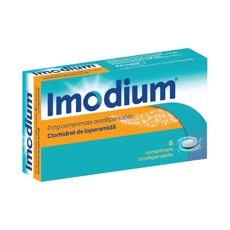 IMODIUM 2MG X 6 COMPRIMATE ORODISPERSABILE