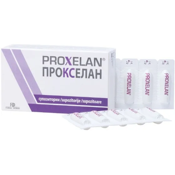 Proxelan x 10 supozitoare (Farma-Derma)