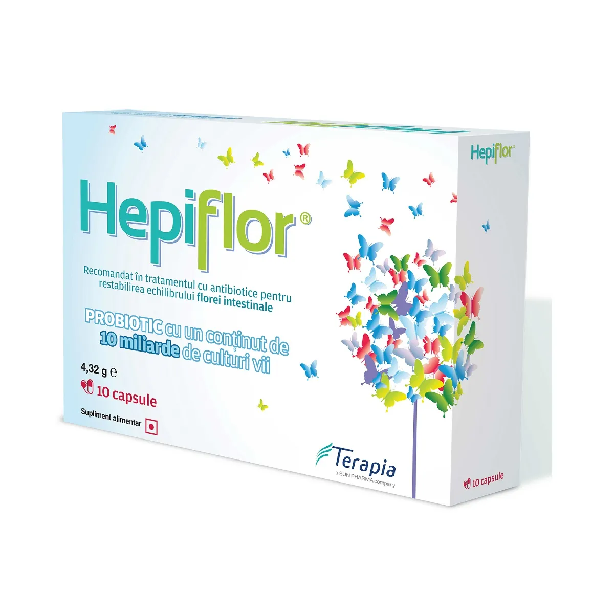 Hepiflor,10 capsule