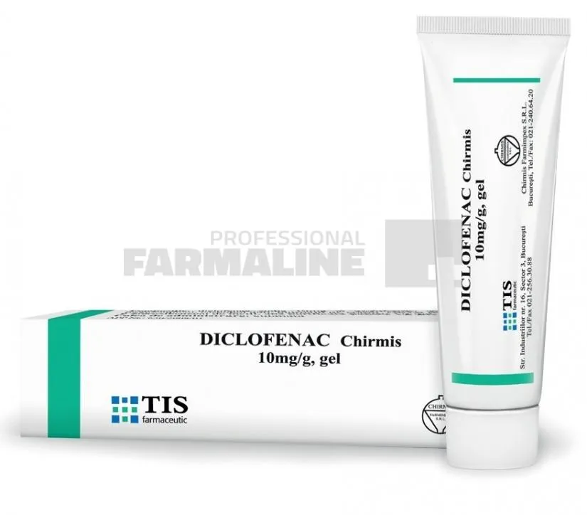 Diclofenac Chirmis Gel 10 mg/g 50 g