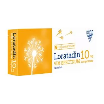 Loratadin 10mg, 10 comprimate, Vim Spectrum