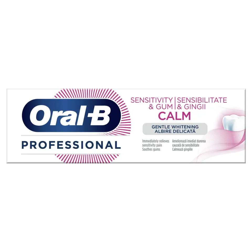 ORAL B PASTA DE DINTI SENSIBILITY GUM CALM 75ML