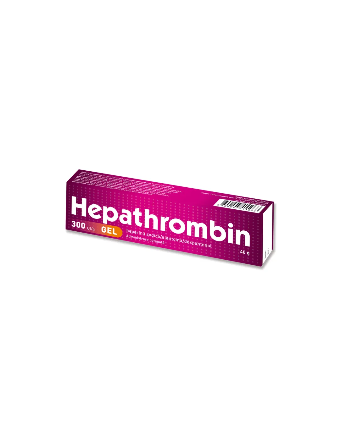 Hepathrombin gel 300UI/g, 40 g, Hemofarm