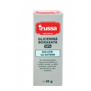 Trussa Glicerina boraxata 10%, 25g