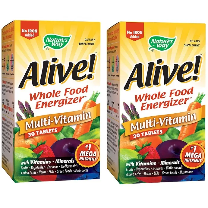Pachet Alive Nature's Way, 30 tablete + 30 tablete, Secom