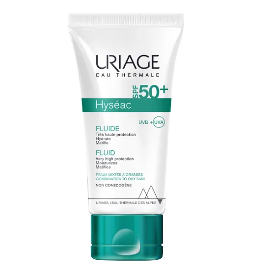 Uriage Hyseac Fluid emulsie SPF50+ x 50ml