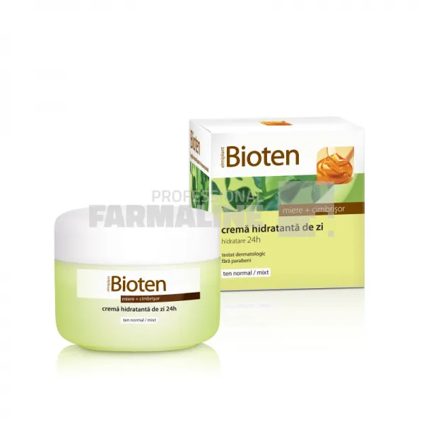 Bioten Crema hidratanta de zi cu miere + cimbrisor ten  normal/mixt 50ml