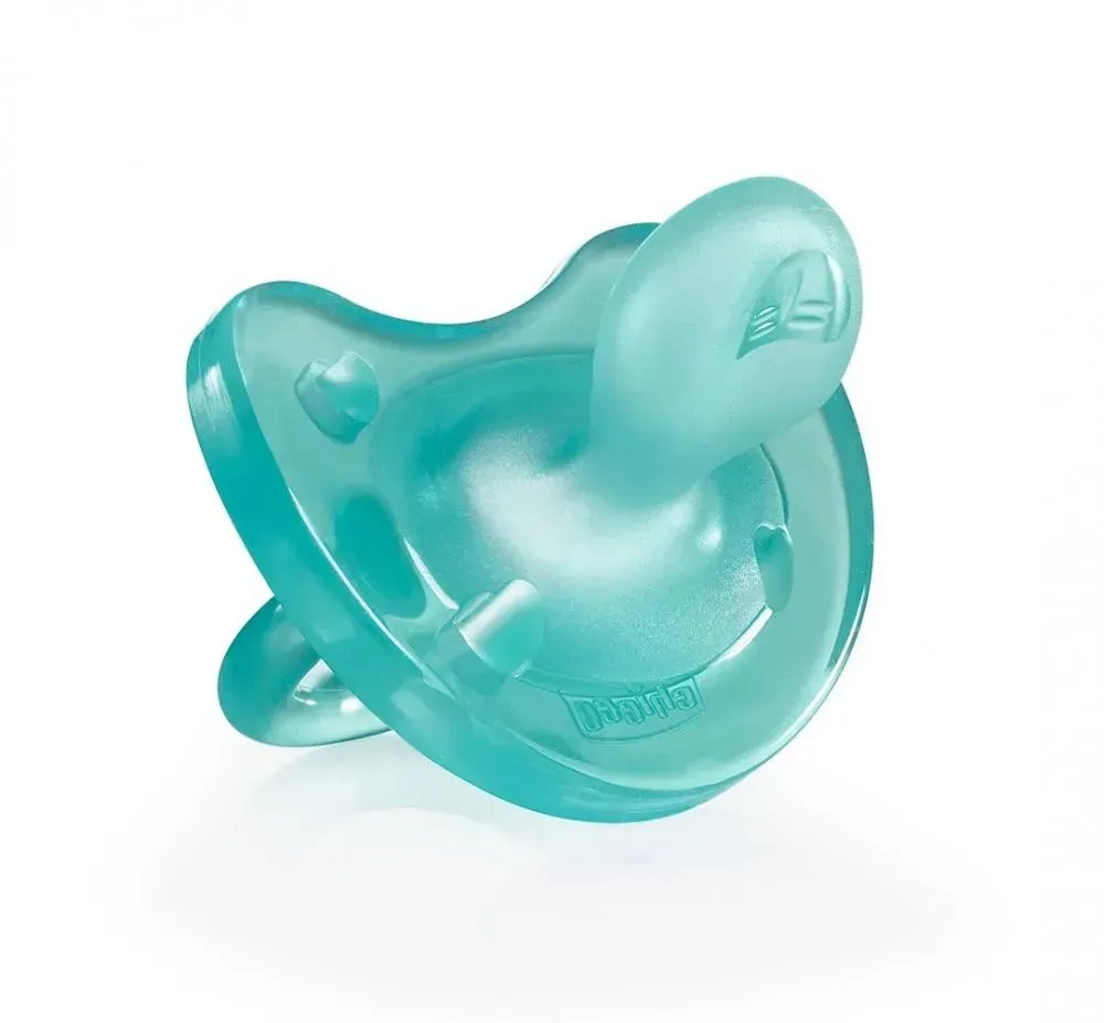 Chicco Suzeta din silicon Bleu 6-12 luni