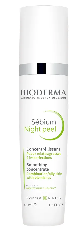 Bioderma Sebium Night Peeel Ser cu efect de peeling  40ml