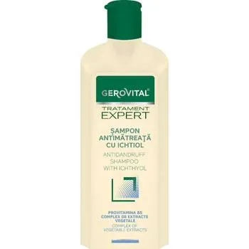 Sampon antimatreata cu ichtiol Tratament Expert, 250ml, Gerovital