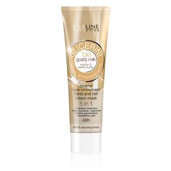 Crema de maini cu glicerina si lapte de capra, 100ml, Eveline Cosmetics