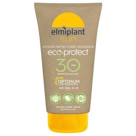 Lotiune pentru protectie solara cu SPF 30 Optimum Sun, 150 ml, Elmiplant