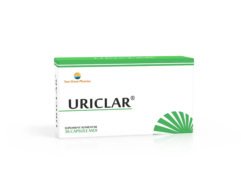 Uriclar, 36 capsule, Sun Wave Pharma