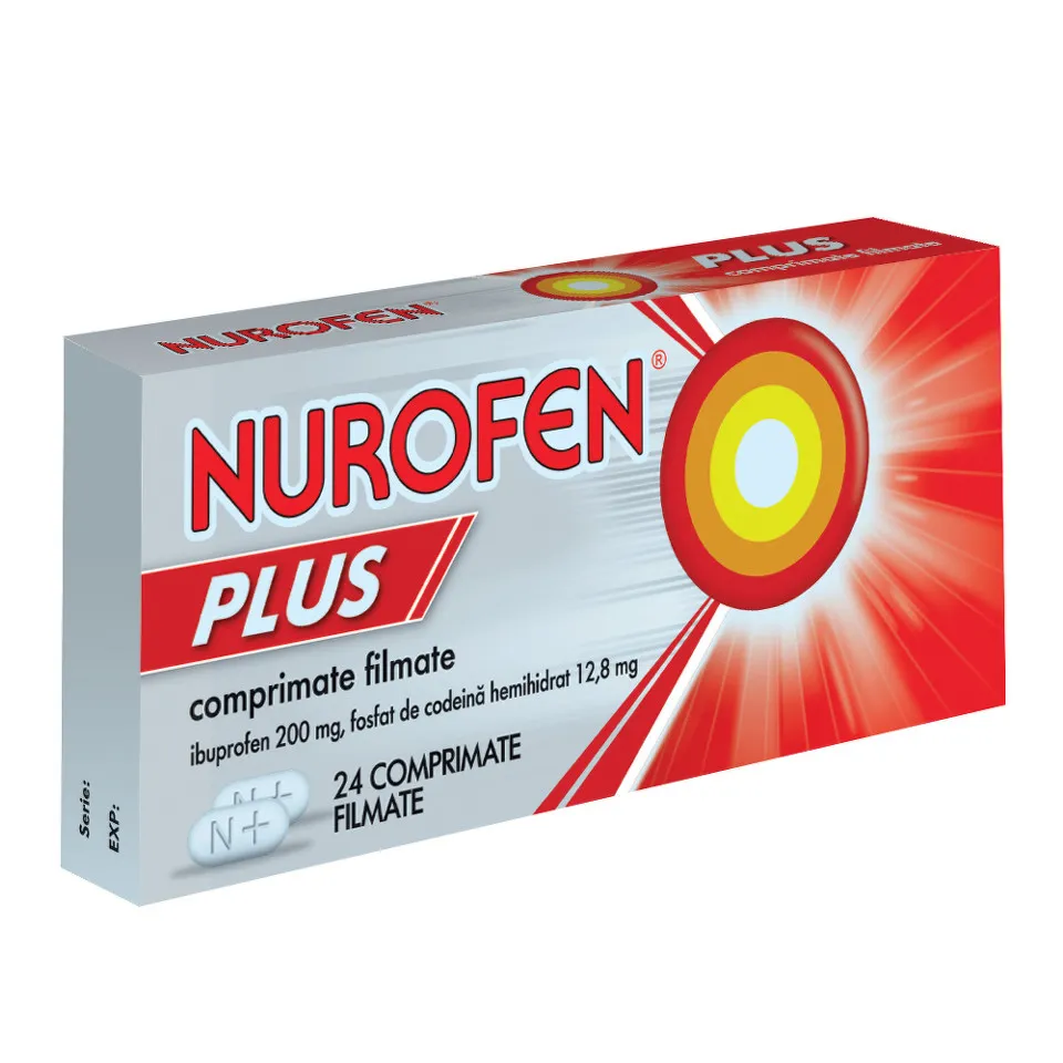 NUROFEN PLUS 24 COMPRIMATE FILMATE