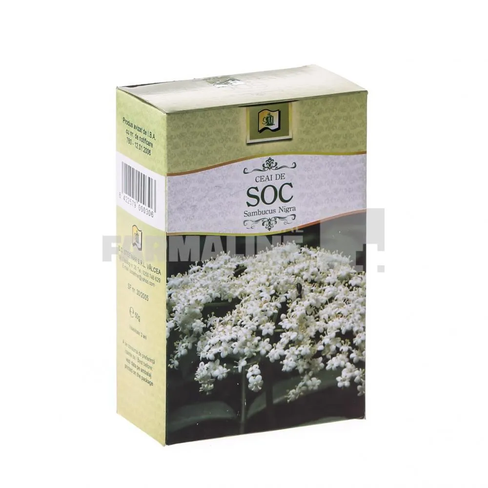 StefMar Ceai de soc 50 g