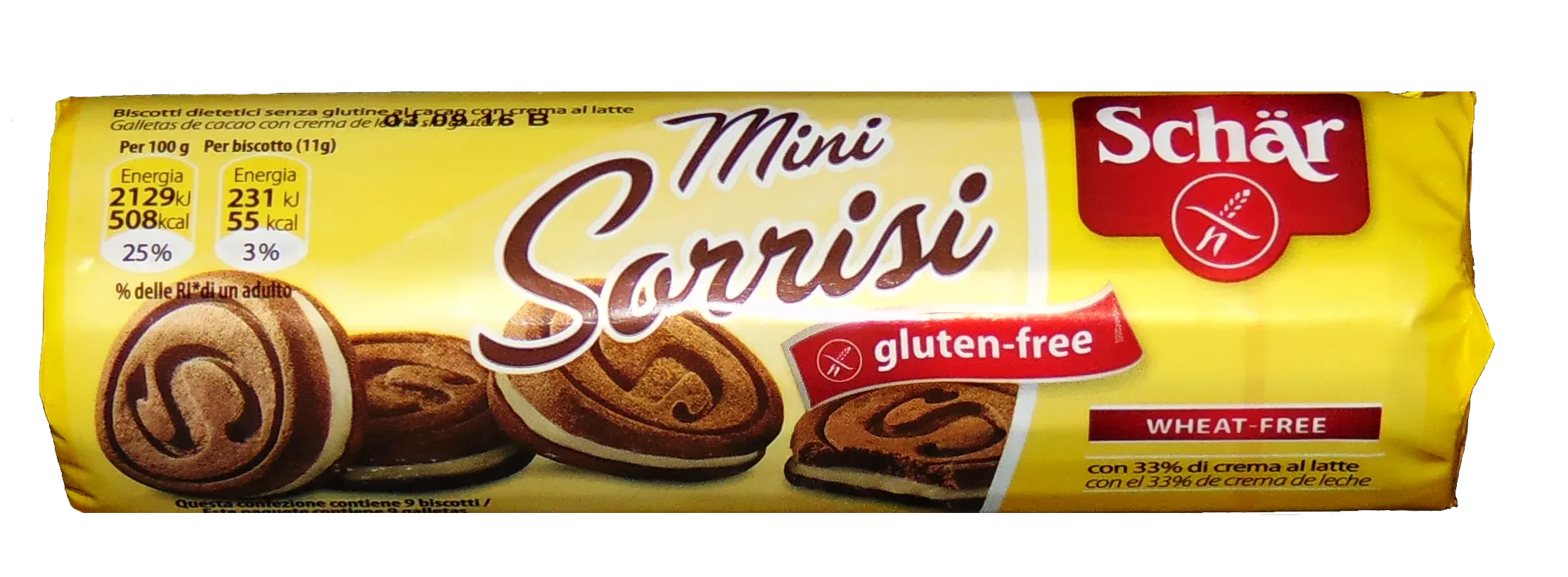 Mini Sorrisi Biscuiti x 100g-Schar