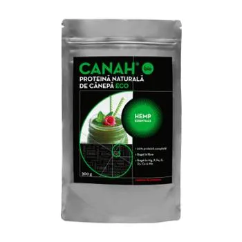 Pudra proteica de canepa ECO, 300g, Canah