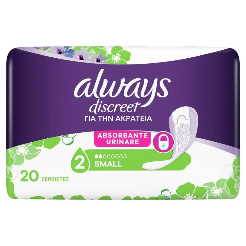 ALWAYS DISCREET SMALL 2 PICATURI 20 BUCATI