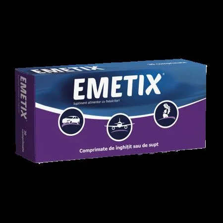 Emetix, 30 comprimate, Fiterman