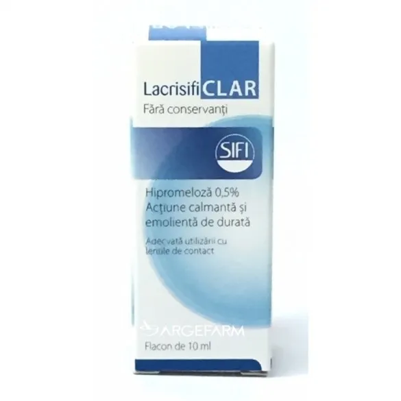 Lacrisifi Clar,solutie oftalmica,10 ml, Sifi