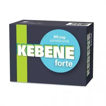 Kebene Forte 80mg, 25 capsule, Terapia