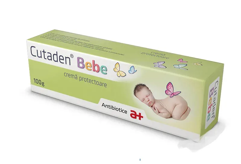 Cutaden Bebe crema protectoare, 100 g, Antibiotice