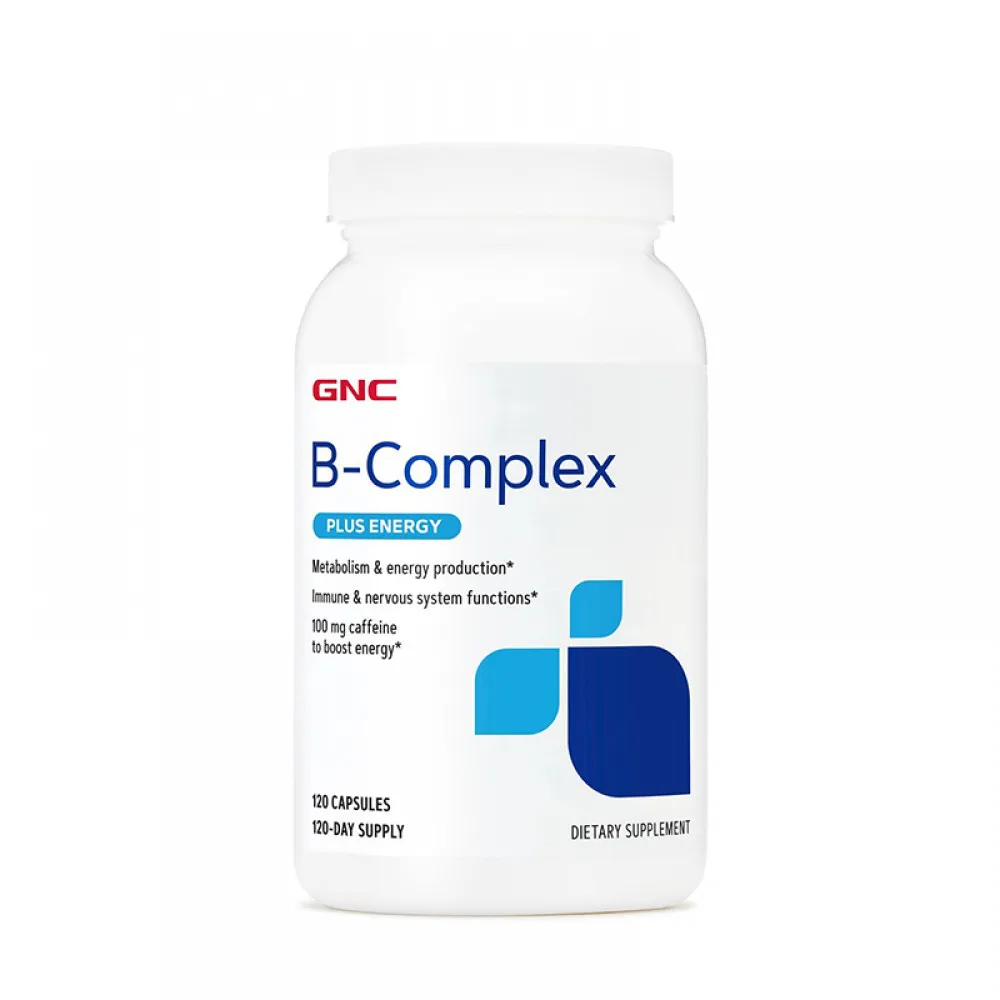 Vitamine B-Complex + Formula energizanta (120 capsule), GNC