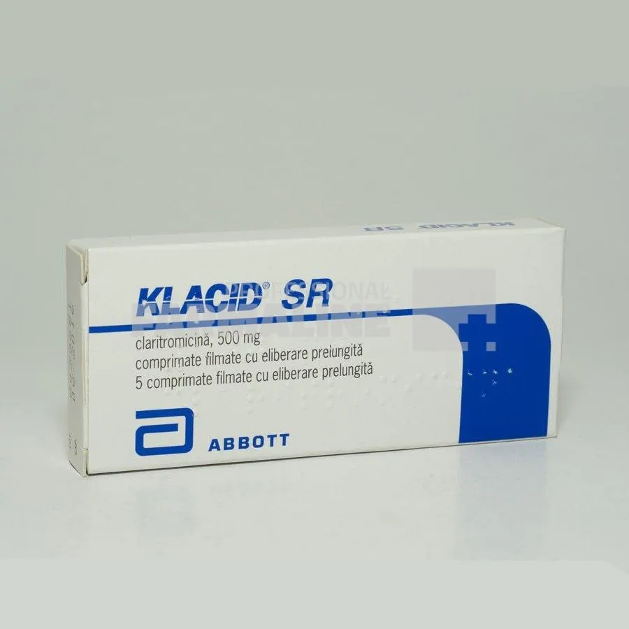 KLACID SR 500 mg X 5