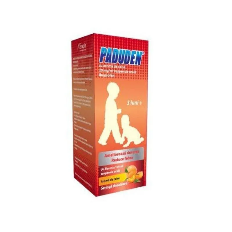 PADUDEN CAISE 20MG/ML SUSPENSIE ORALA 100ML