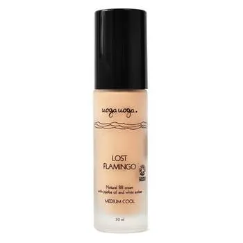 Crema BB cu ulei de jojoba si chihlimbar alb Bio Lost Flamingo, 30ml, Uoga Uoga