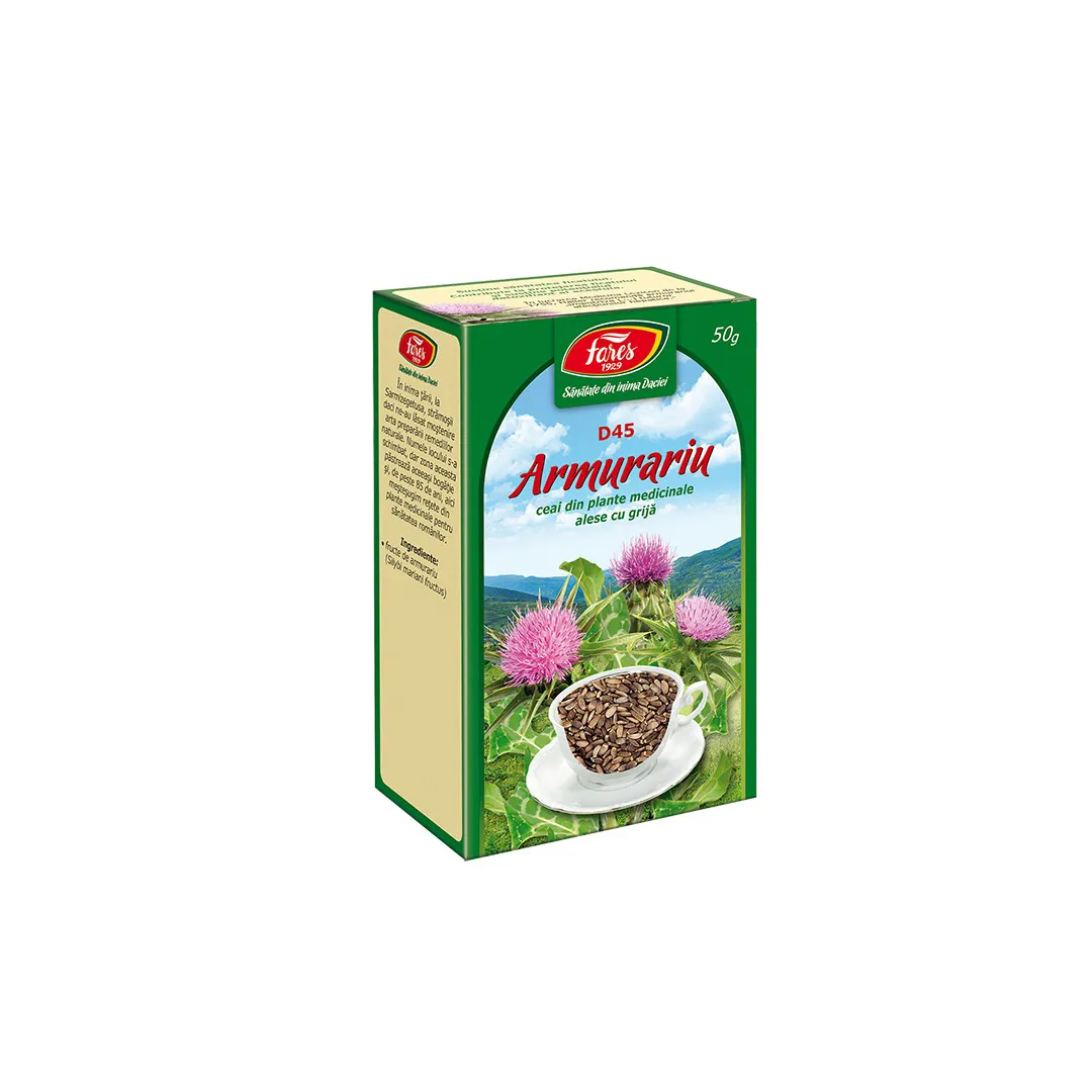 Ceai Armurariu fructe, D45, 50 g, Fares