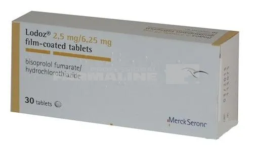 LODOZ 2,5mg/6,25mg x 30 COMPR. FILM. 2,5mg/6,25mg MERCK KGAA